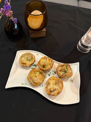 Картопля фарширована білими грибами (250г)