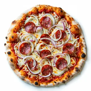 Salamino e cipolle