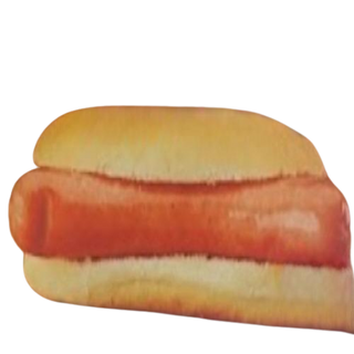 frankfurt de picante, patata y bebida