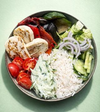 BOWL HALLOUMI