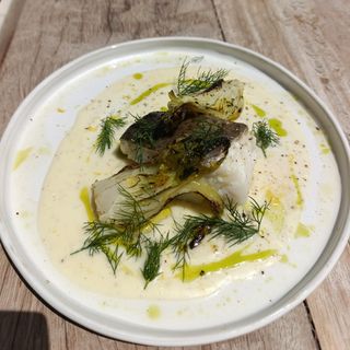 Bacalao confitado a las hierbas