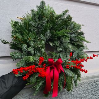 Ghirlanda con ilex XXL