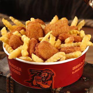 დიდი ფრი ნაგეთსით