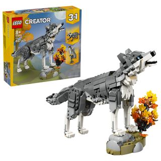 Animale din pădure: Lupul cenușiu - 31393