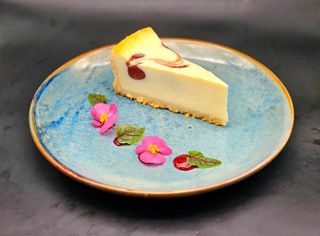 Cheesecake cu crema de capsuni