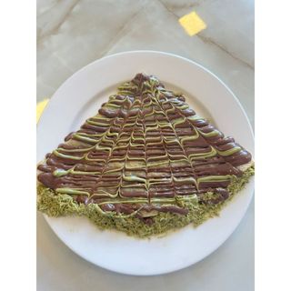 Dubai Chocolate Konafa Pistachio Crepe