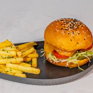 Buffalo Chicken Burger