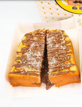 FRENCH TOAST Nutella Amandes