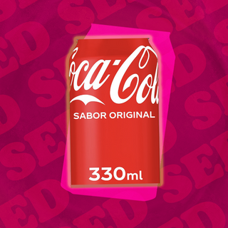 Coca-Cola Sabor Original lata 330ml.