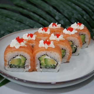 Philadelphia rolls sa lososom