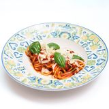 Spaghettone al pomodoro San Marzano & basilico
