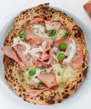 Mortadella e pistacchio