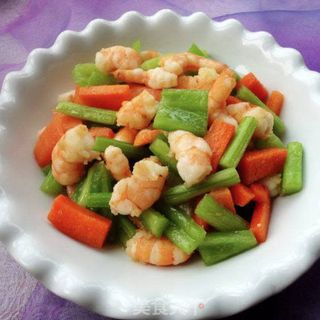 Gambas Con Verduras
