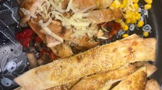 Piletina sa grilovanim povrćem