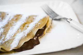 Crepes con Nutella