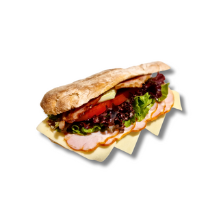 Сандвич със свинско и бекон (390г)