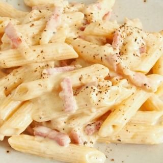 Macarrones carbonara 