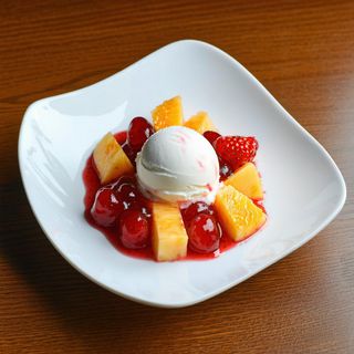 127 - Frutta cinese con gelato