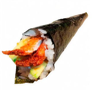 Temaki de pollo rebozado