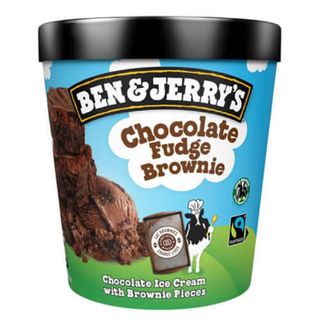 Helados ben&jerry's brownies de  chocolate 460 ml.