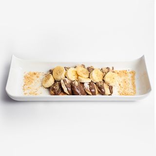 Bubble Waffle banana i Nutella