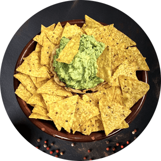 Guacamole con chips