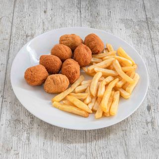 Menu croquetas pollo 8 unidades
