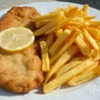 Cotoletta e patatine