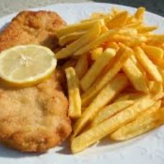 Cotoletta e patatine