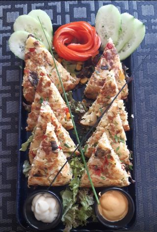 Tortilla de verdura 