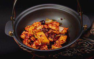 254. Gamberi in hot pot