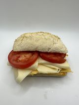 Chapatina De Tortilla Francesa, Tomate Y Queso