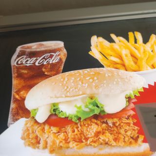 Menú Chicken Burger