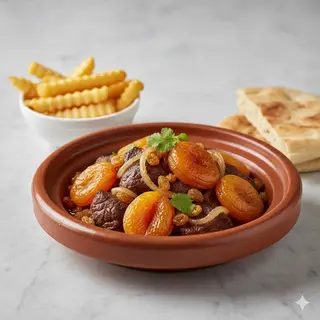 Tajín De Carne Con Albaricoque