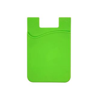 Ტელეფონის Საფულე, Სილიკონის Მწვანე/silicone Card Wallet Green