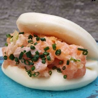 Bao de salmón