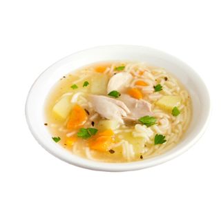 17 Sopa De Pollo Con Fideos