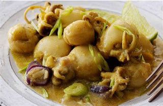 Seppia al curry
