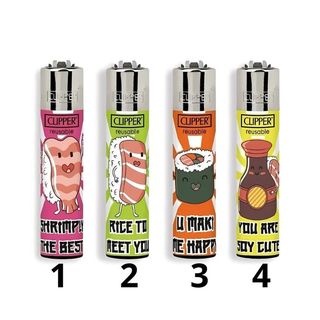 Isqueiro Sushi Sentences Collection - Clipper 1un