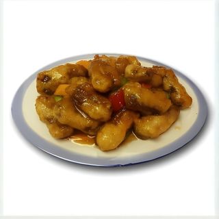 88.Свински ребра в сладко - кисел сос (450г)