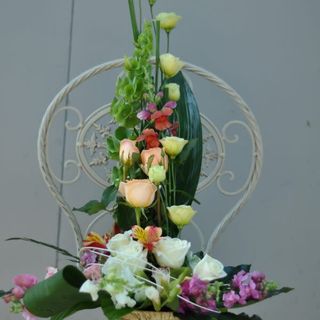 Aranjament cu Trandafiri Pink