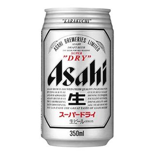 Asahi lata 330ml.