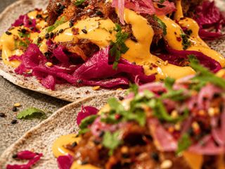 TACOS DE PULLED PORK