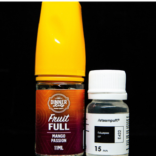 Набір Для Приготування Сольової Рідини Dinnerlady Манго Маракуя 30ml 50 Mg