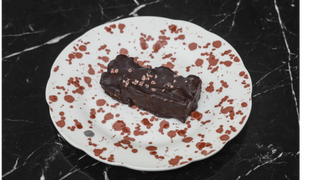 Home made protein bar - MATCHA BIAŁA CZEKOLADA