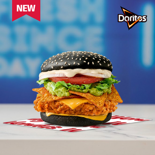 Doritos ბურგერი ცხარე ქათმით
