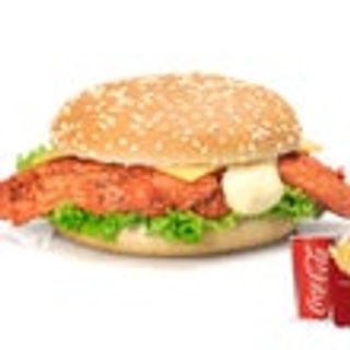 Panino tikka burger menù