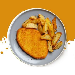 Cotoletta di Pollo con Patate