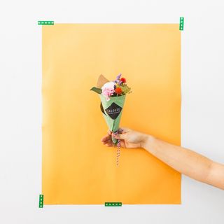 Cone de Flores Frescas