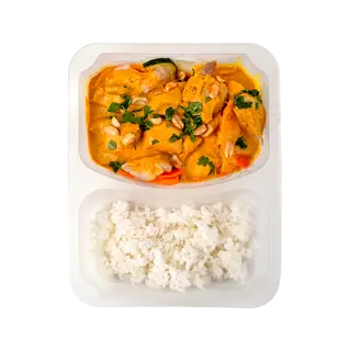 Kurczak w żółotym curry